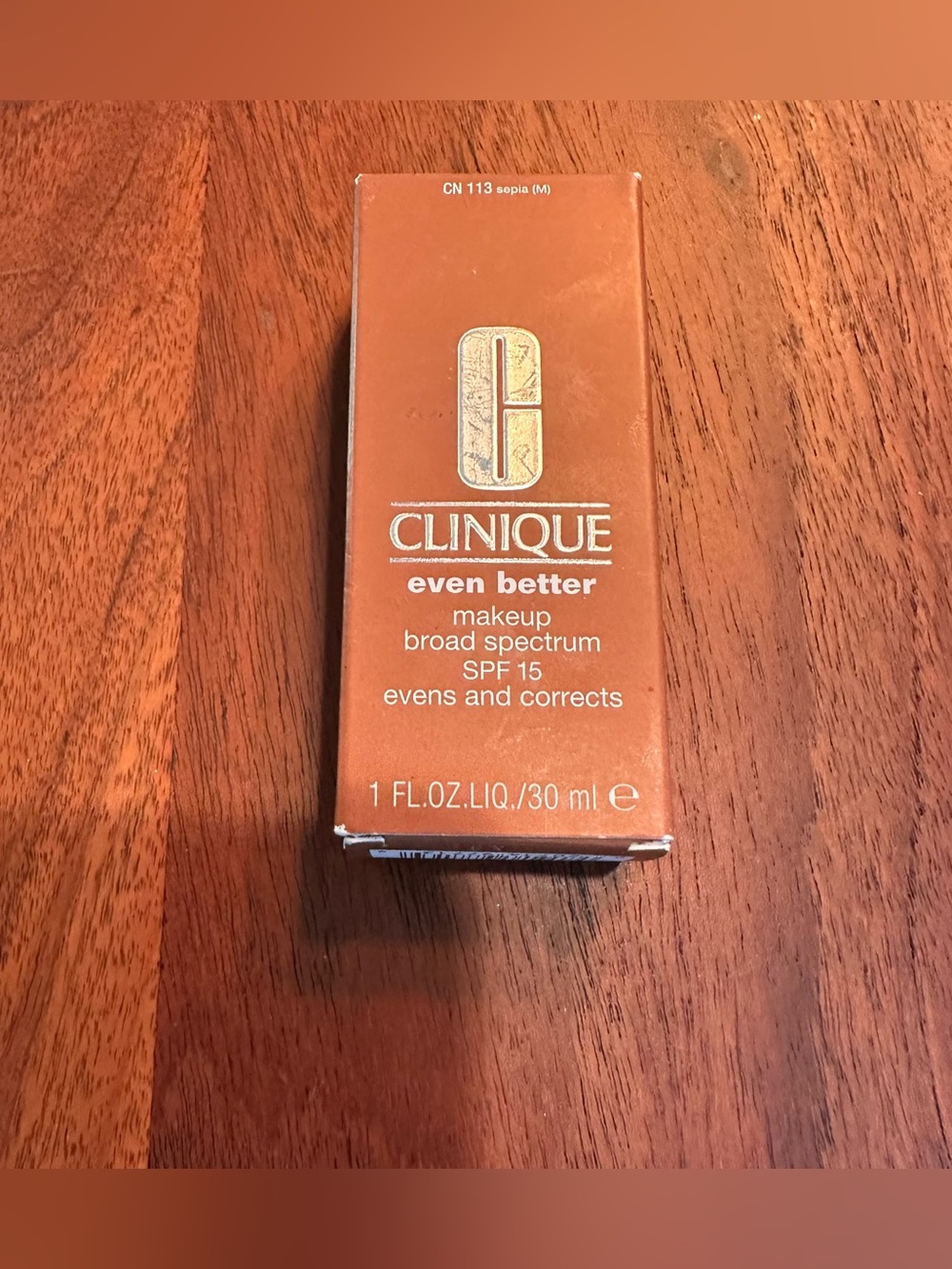 NEW Clinique Even Better Foundation Sepia CN113